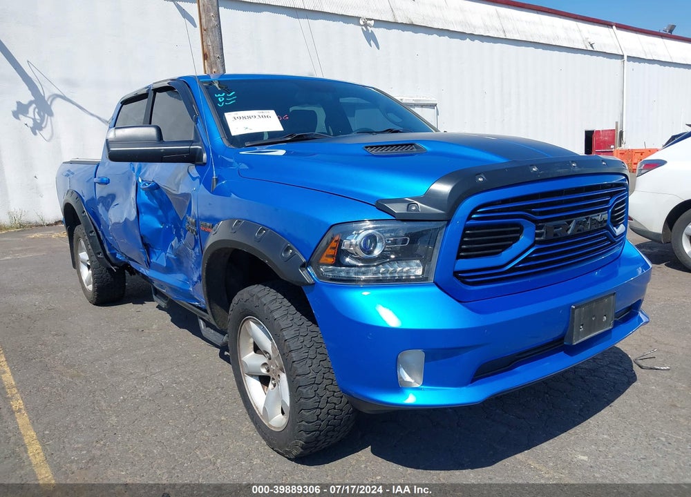 2018 RAM 1500 SPORT 4X4 5'7 BOX VIN: 1C6RR7MT2JS217315