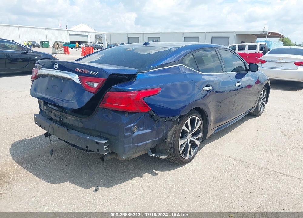 2017 NISSAN MAXIMA 3.5 SV VIN: 1N4AA6APXHC408795