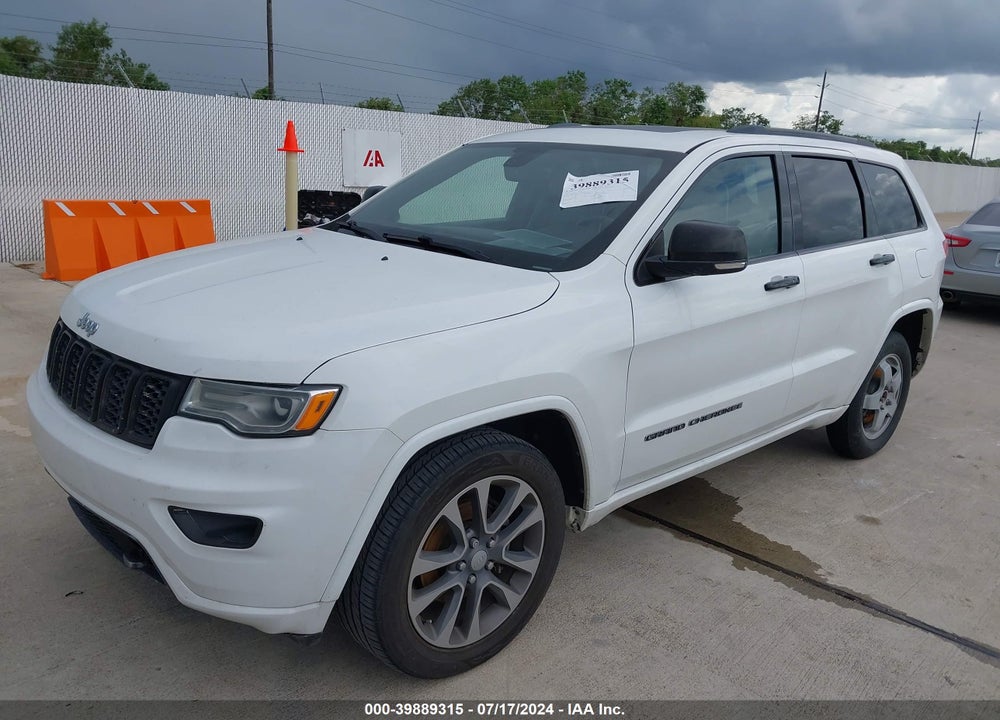 2017 JEEP GRAND CHEROKEE OVERLAND 4X2 VIN: 1C4RJECG0HC903124