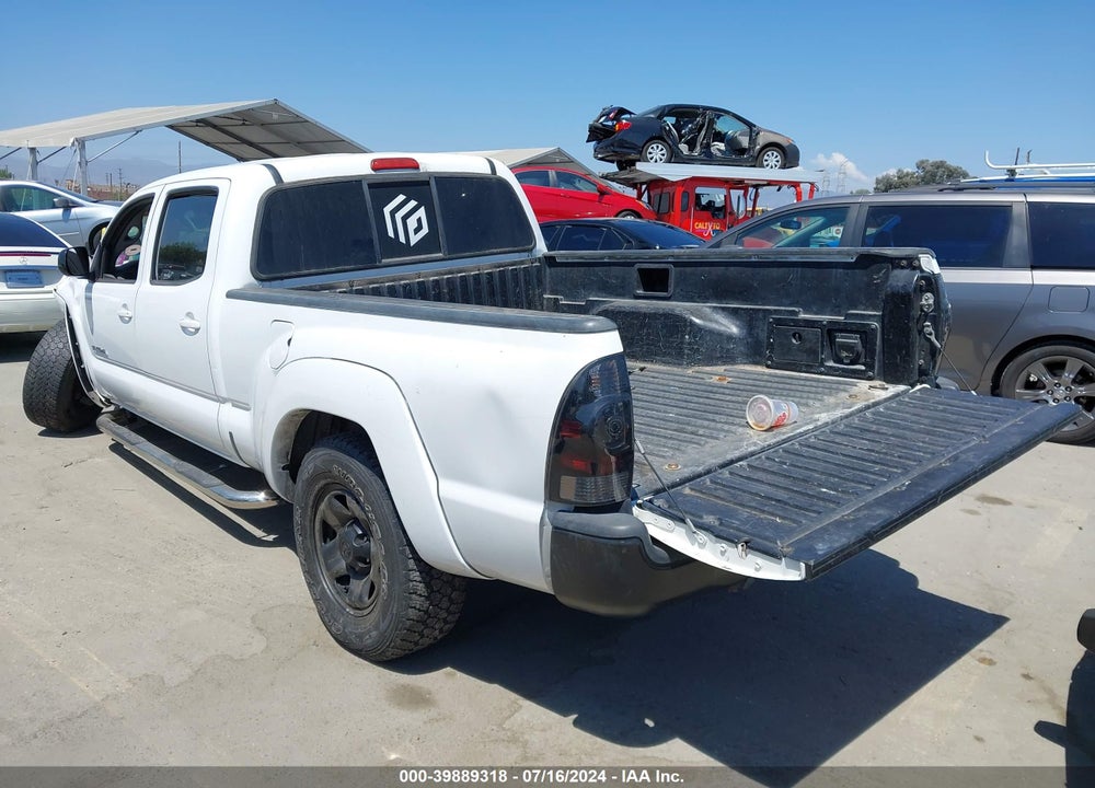 2008 TOYOTA TACOMA PRERUNNER V6 VIN: 5TEKU72N38Z493439