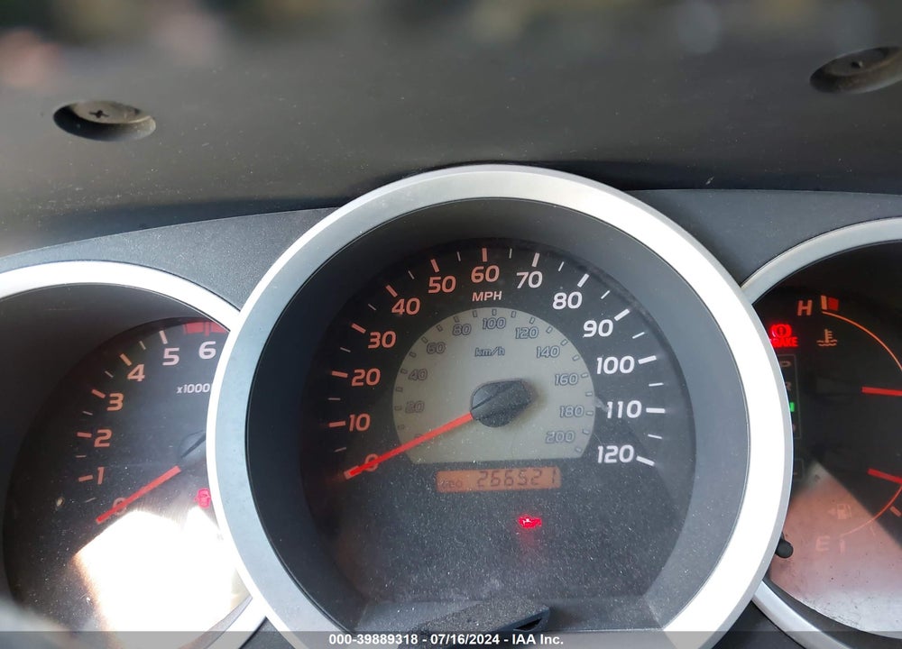 2008 TOYOTA TACOMA PRERUNNER V6 VIN: 5TEKU72N38Z493439