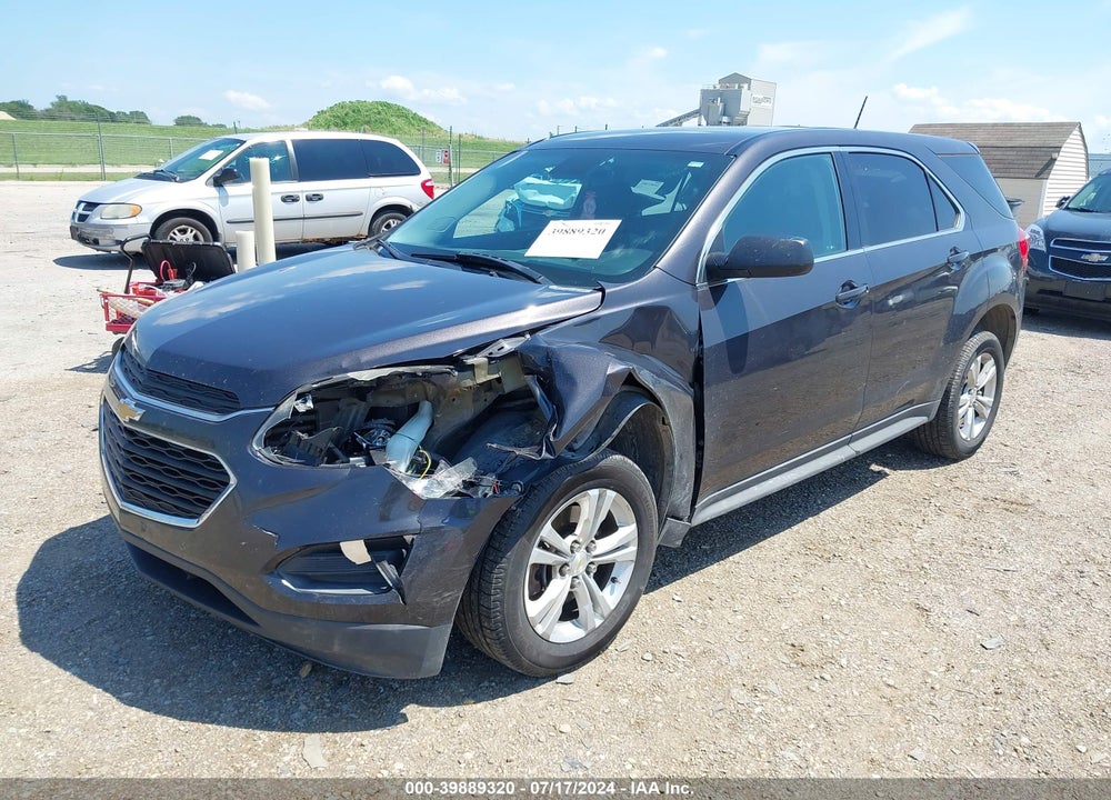 2016 CHEVROLET EQUINOX LS VIN: 2GNFLEEK9G6293043
