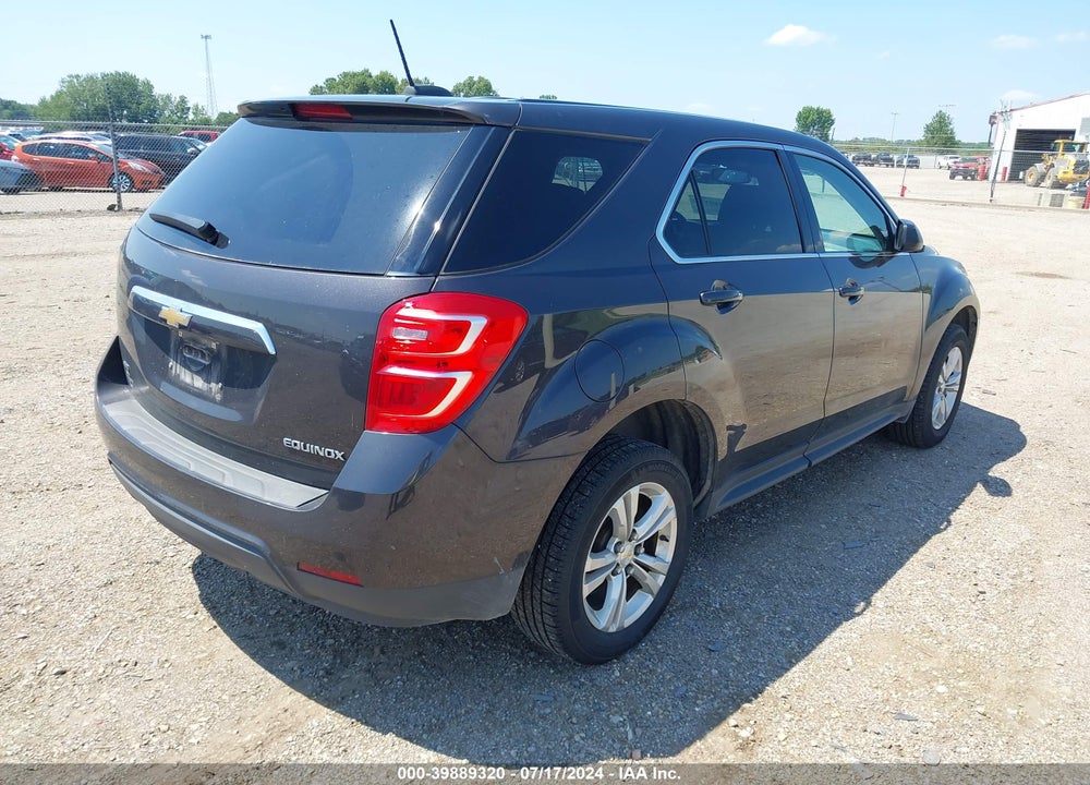 2016 CHEVROLET EQUINOX LS VIN: 2GNFLEEK9G6293043