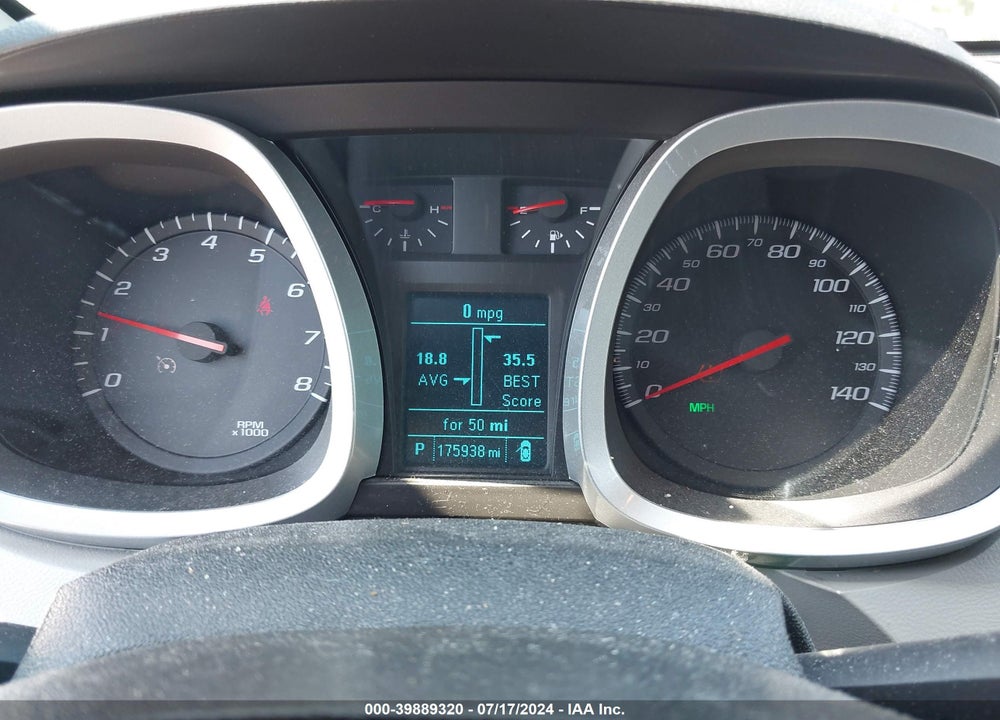 2016 CHEVROLET EQUINOX LS VIN: 2GNFLEEK9G6293043
