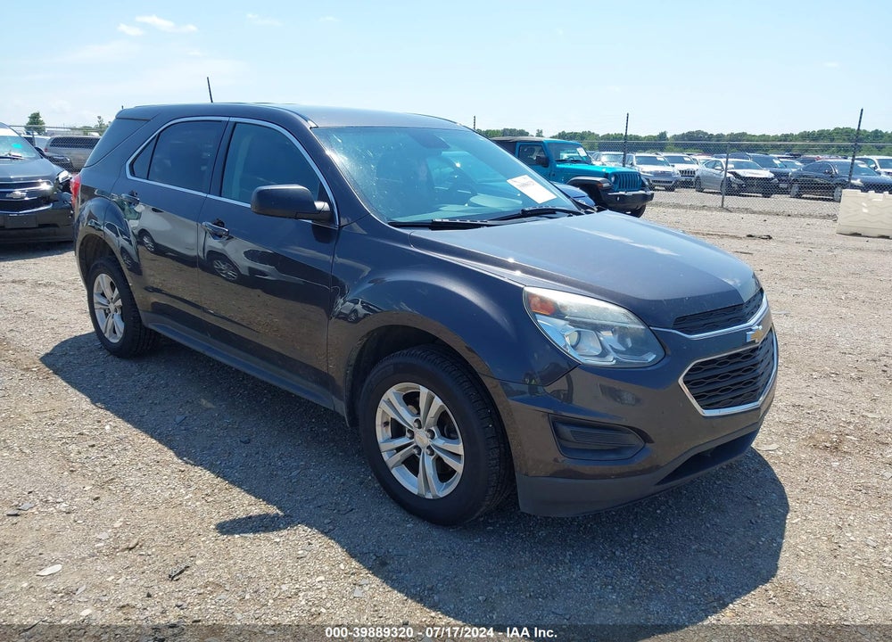 2016 CHEVROLET EQUINOX LS VIN: 2GNFLEEK9G6293043