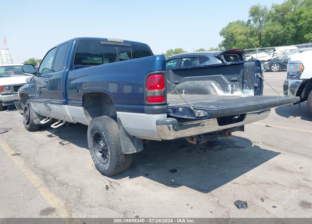 2000 DODGE RAM 1500 ST VIN: 3B7HF13Z0YM204212