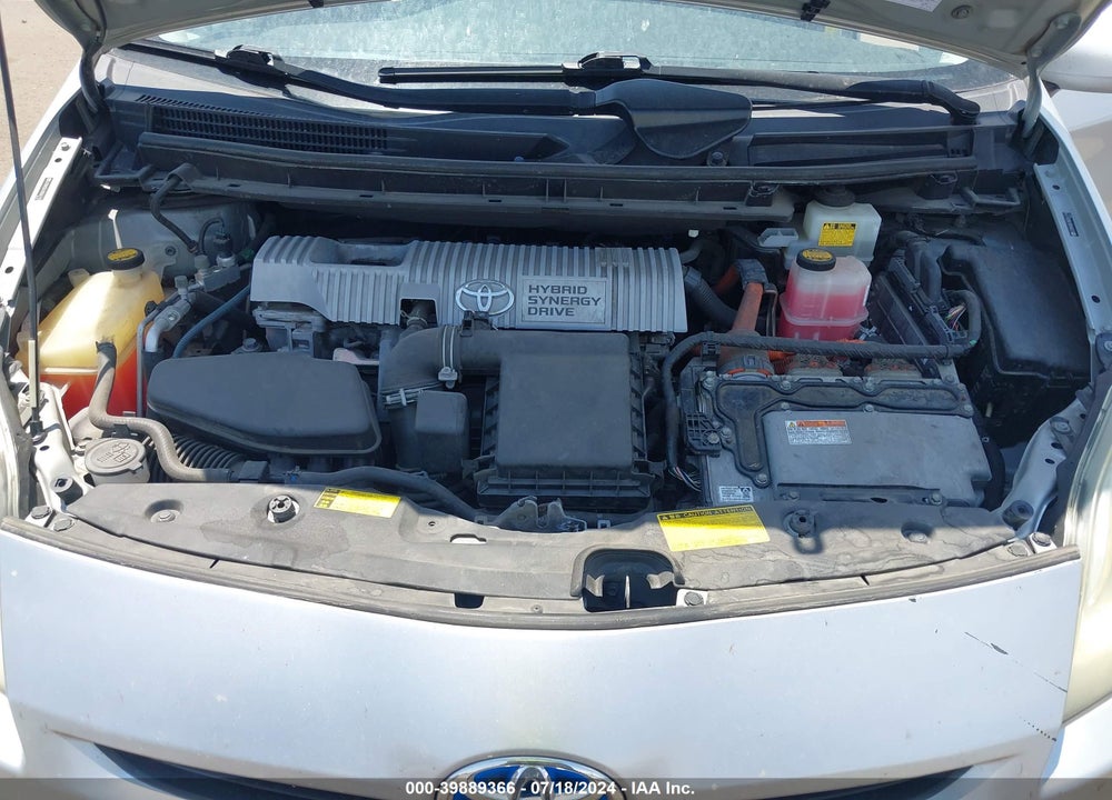 2011 TOYOTA PRIUS FOUR VIN: JTDKN3DU7B0261718