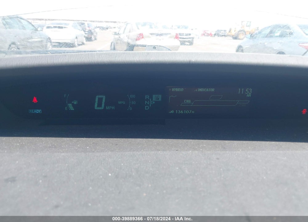 2011 TOYOTA PRIUS FOUR VIN: JTDKN3DU7B0261718