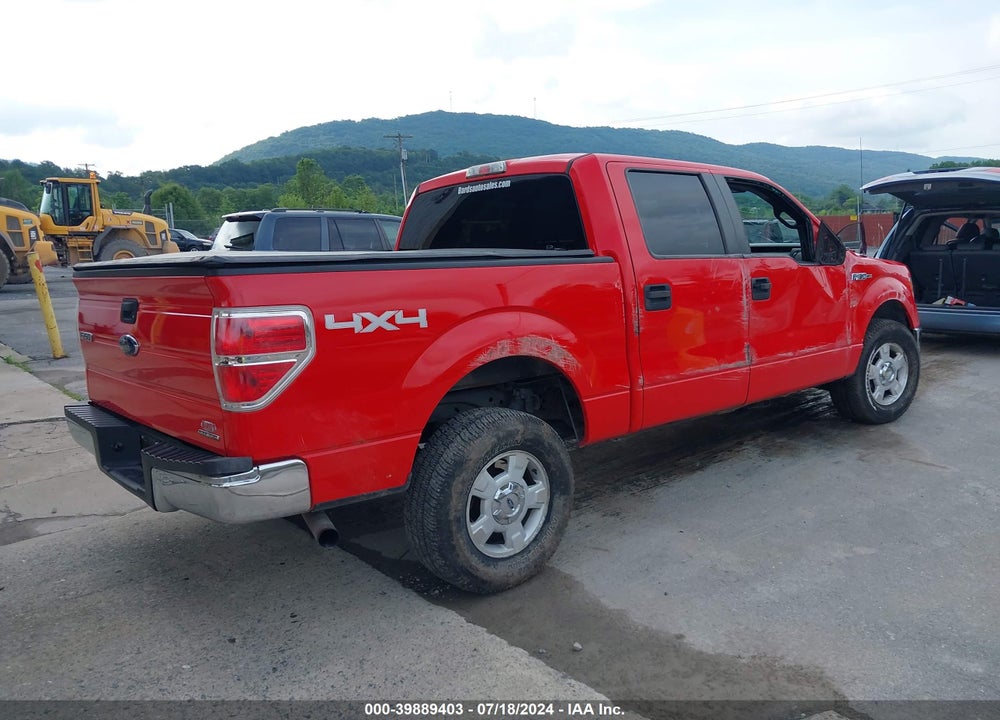 2013 FORD F-150 XLT VIN: 1FTFW1EF9DFB22984