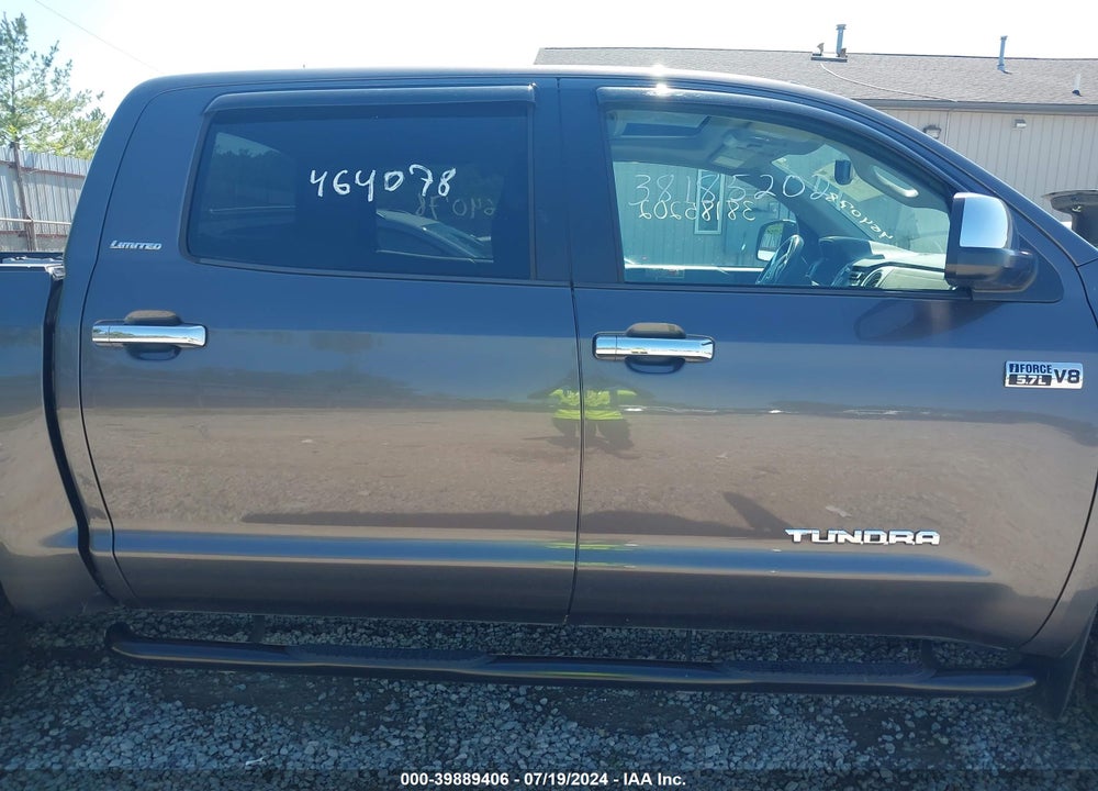 2015 TOYOTA TUNDRA LIMITED 5.7L V8 VIN: 5TFHW5F10FX464078