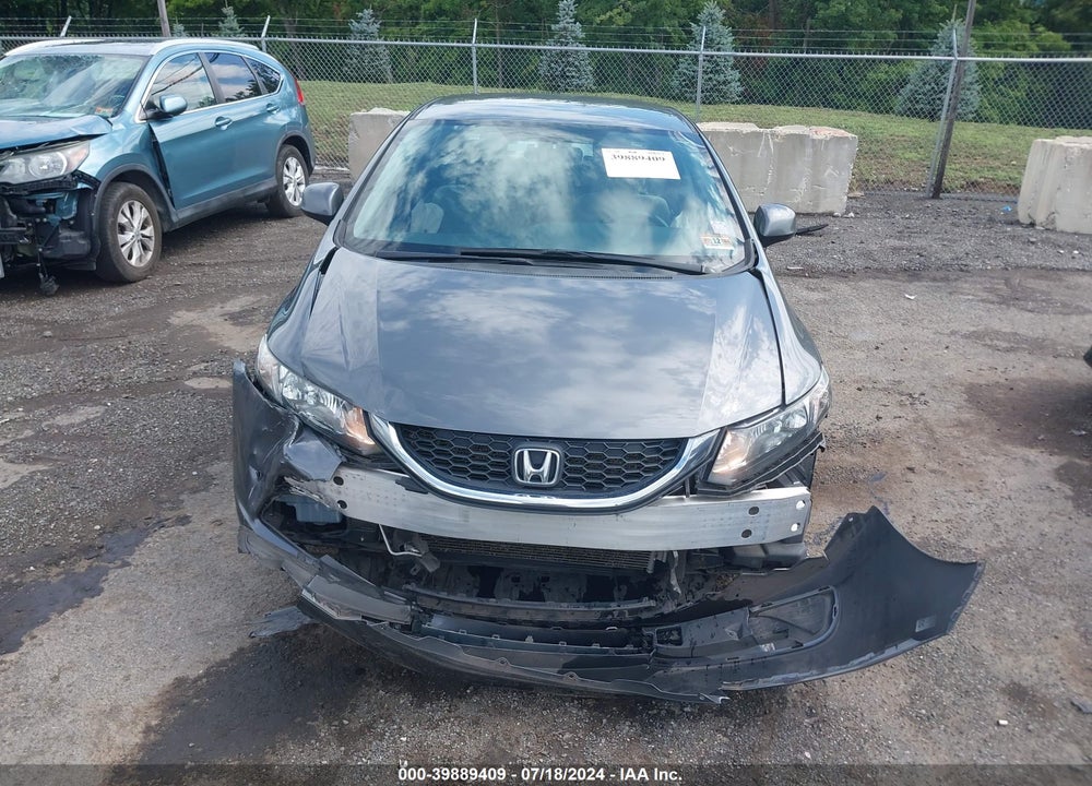 2013 HONDA CIVIC LX VIN: 19XFB2F50DE289218