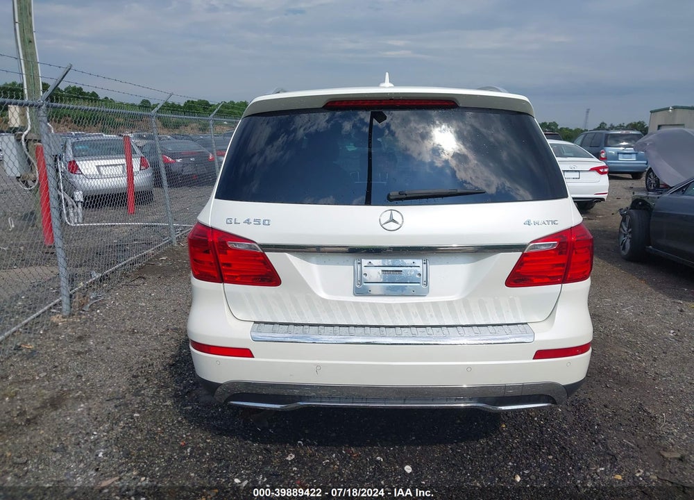 2013 MERCEDES-BENZ GL 450 4MATIC VIN: 4JGDF7CEXDA161743