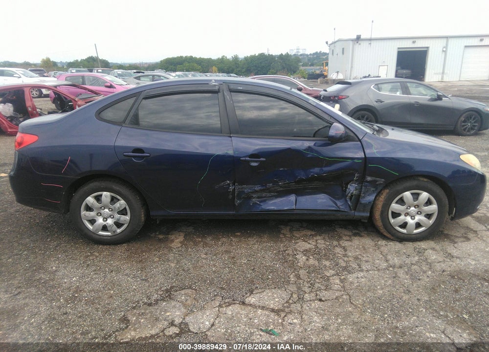 2009 HYUNDAI ELANTRA GLS VIN: KMHDU46D09U644879