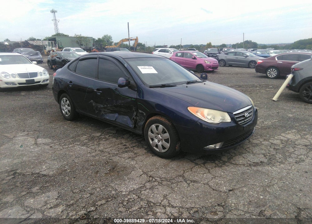 2009 HYUNDAI ELANTRA GLS VIN: KMHDU46D09U644879