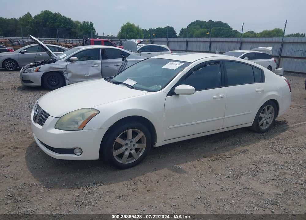 2004 NISSAN MAXIMA 3.5 SL VIN: 1N4BA41E34C923400