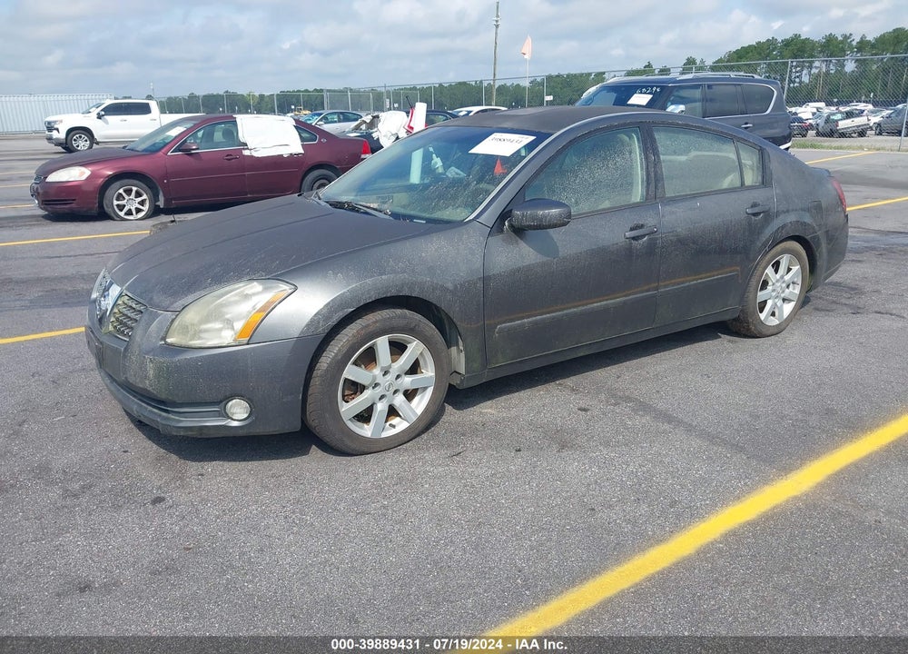 2004 NISSAN MAXIMA 3.5 SL VIN: 1N4BA41E94C925720