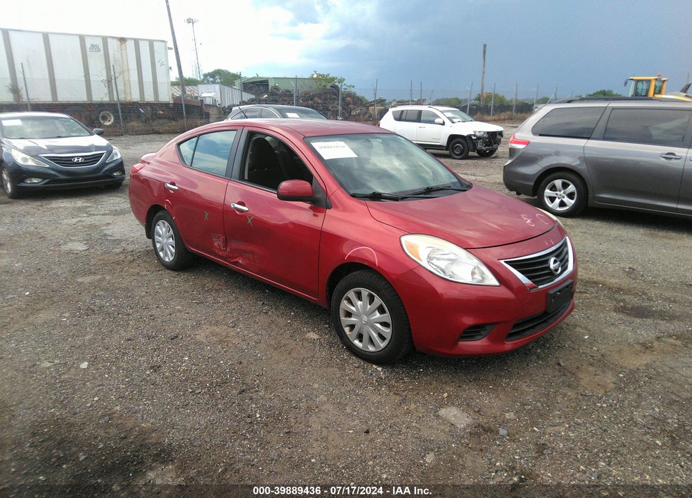 2012 NISSAN VERSA 1.6 SV VIN: 3N1CN7APXCL900921