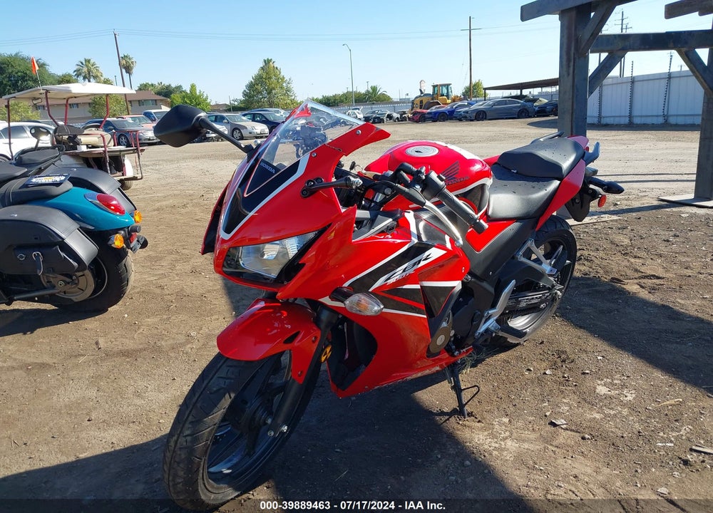 2017 HONDA CBR300 RA VIN: MLHNC5151H5300324