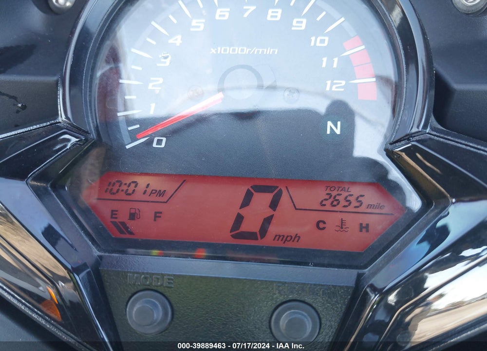 2017 HONDA CBR300 RA VIN: MLHNC5151H5300324