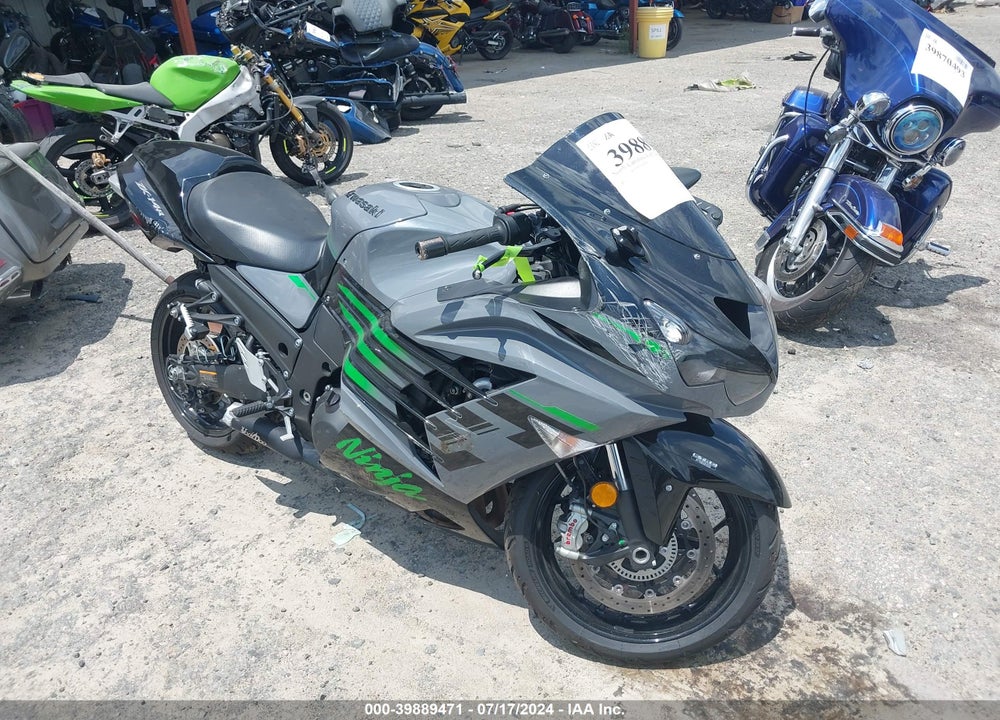 2021 KAWASAKI ZX1400 J VIN: JKBZXNJ10MA013232