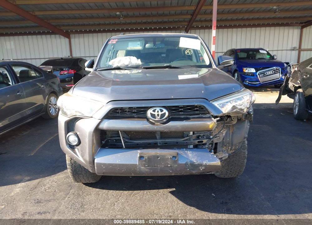 2019 TOYOTA 4RUNNER VIN: JTEBU5JR5K5707846
