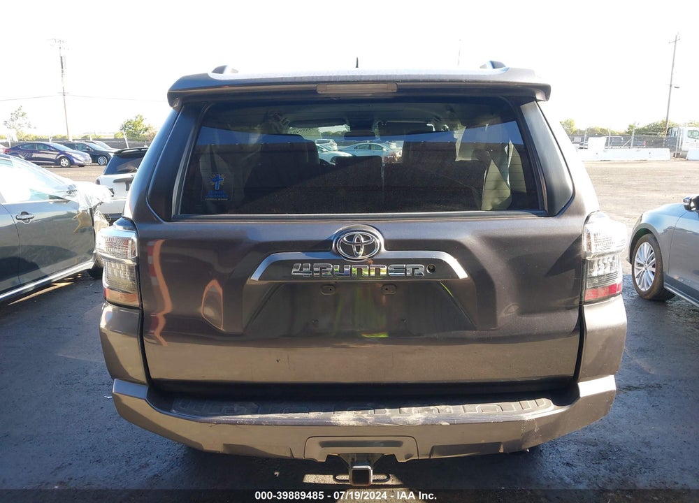 2019 TOYOTA 4RUNNER VIN: JTEBU5JR5K5707846