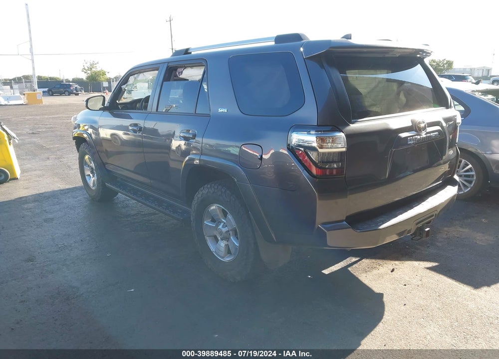 2019 TOYOTA 4RUNNER VIN: JTEBU5JR5K5707846