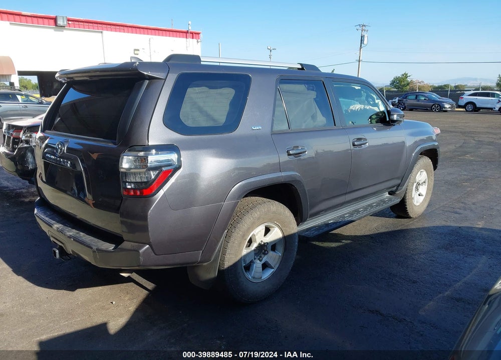 2019 TOYOTA 4RUNNER VIN: JTEBU5JR5K5707846