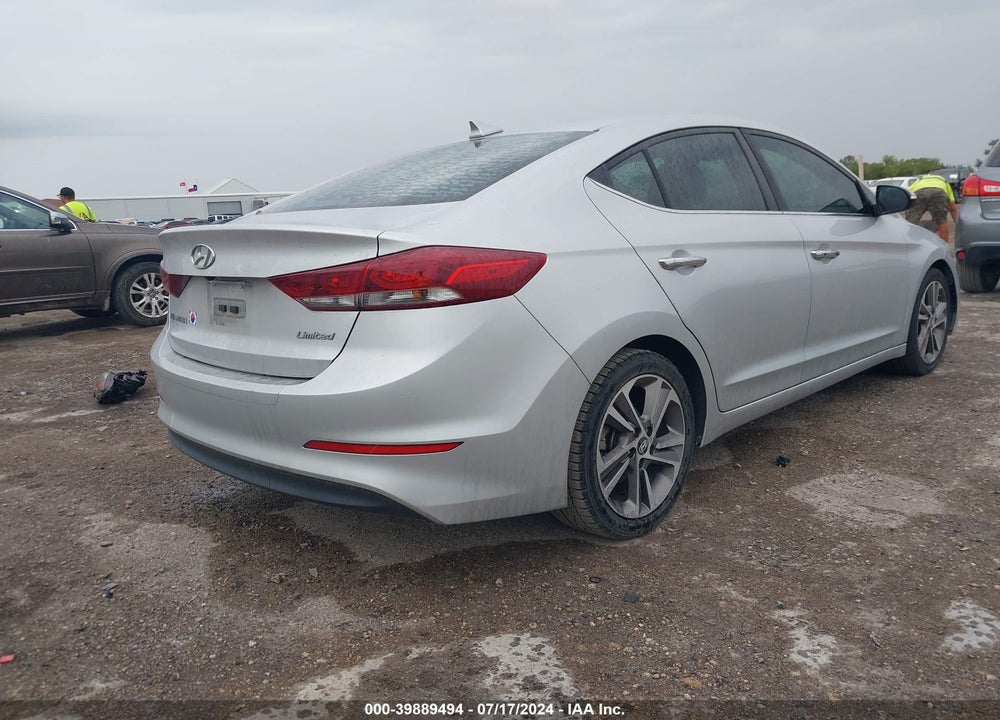 2017 HYUNDAI ELANTRA LIMITED VIN: 5NPD84LF8HH048667