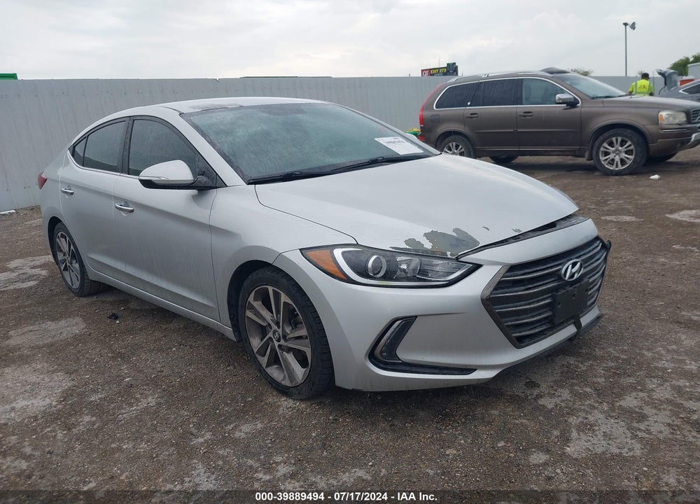 2017 HYUNDAI ELANTRA LIMITED VIN: 5NPD84LF8HH048667