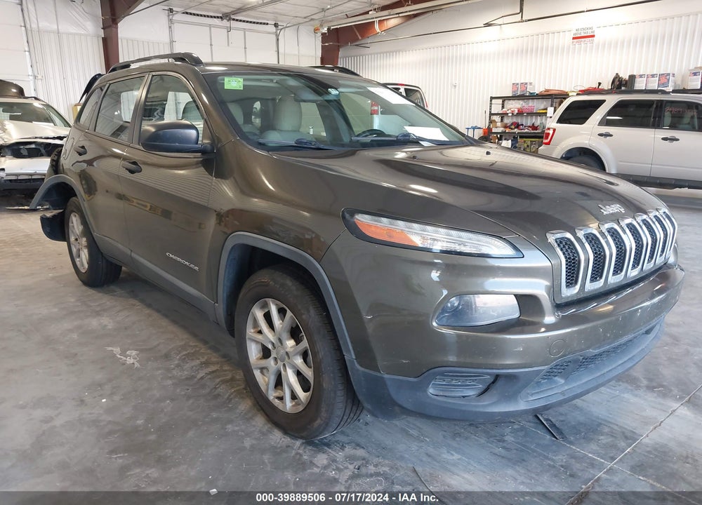 2015 JEEP CHEROKEE SPORT VIN: 1C4PJMAB5FW583349