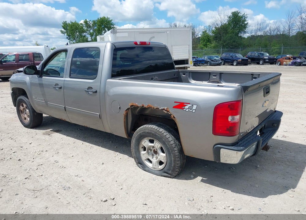2009 CHEVROLET SILVERADO 1500 LT VIN: 3GCEK23M39G255552