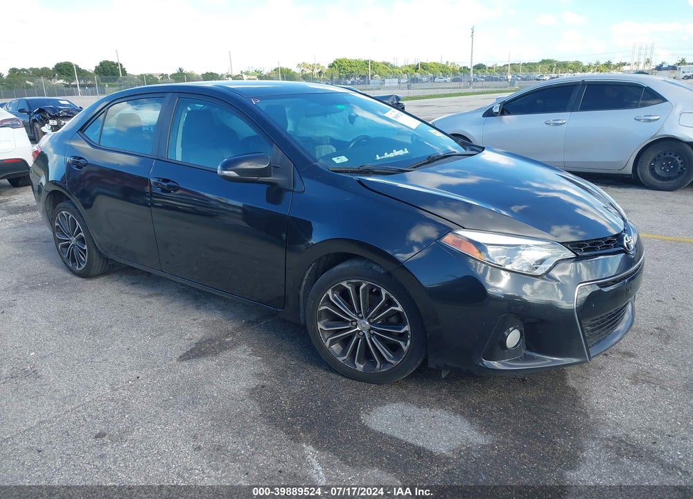 2015 TOYOTA COROLLA S PLUS VIN: 2T1BURHE9FC449502
