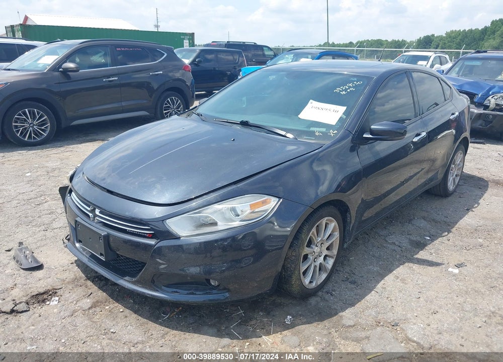 2013 DODGE DART LIMITED VIN: 1C3CDFCA1DD311626