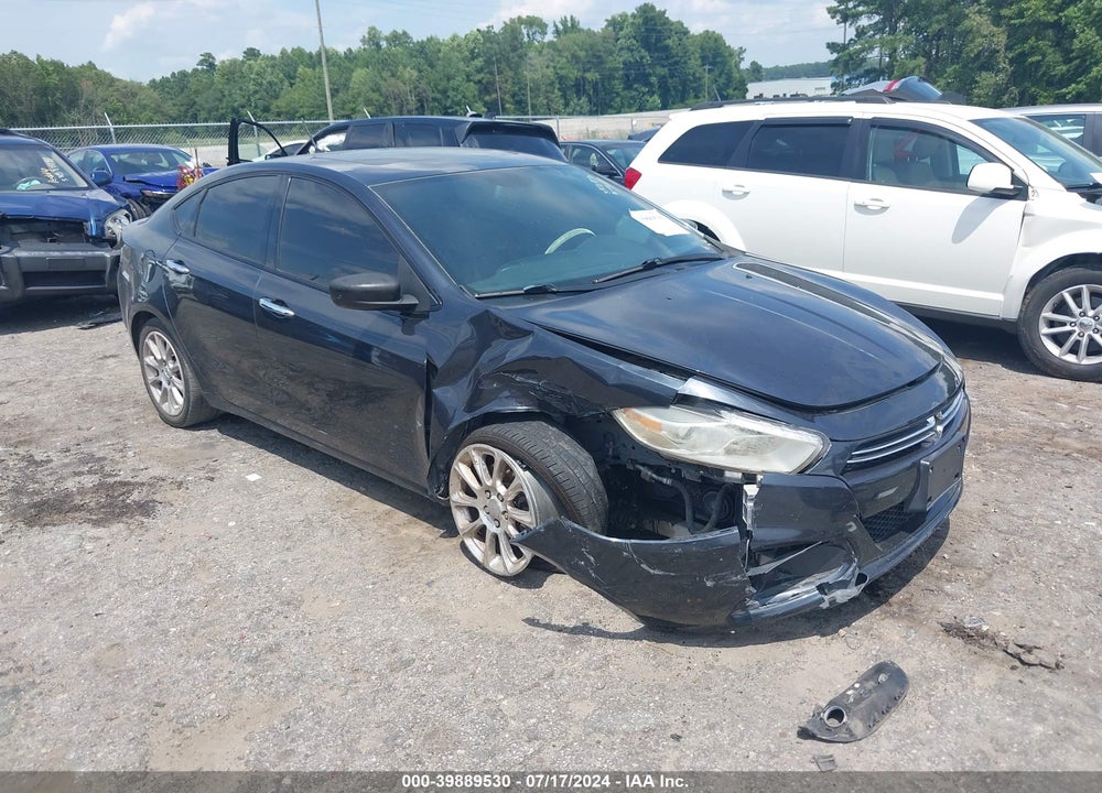 2013 DODGE DART LIMITED VIN: 1C3CDFCA1DD311626