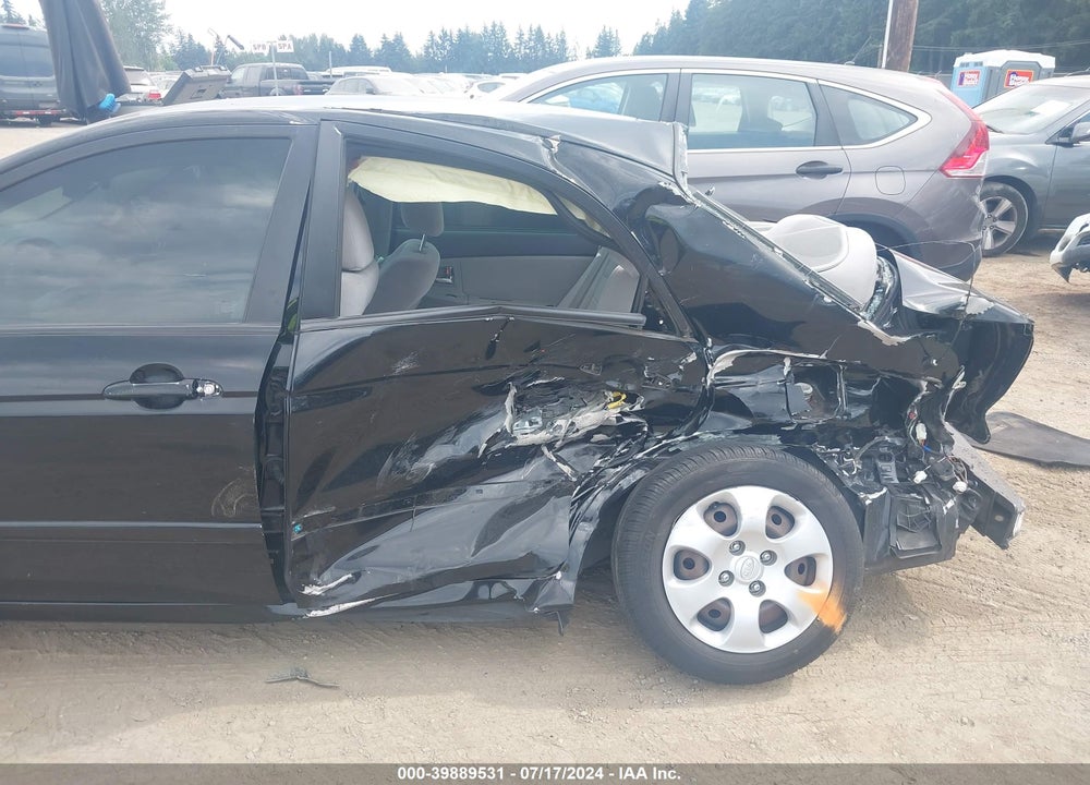 2008 KIA SPECTRA EX VIN: KNAFE121885543292