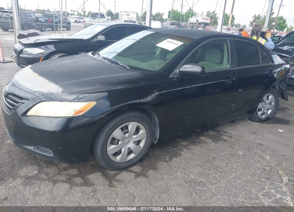 2007 TOYOTA CAMRY LE VIN: JTNBE46K673029548