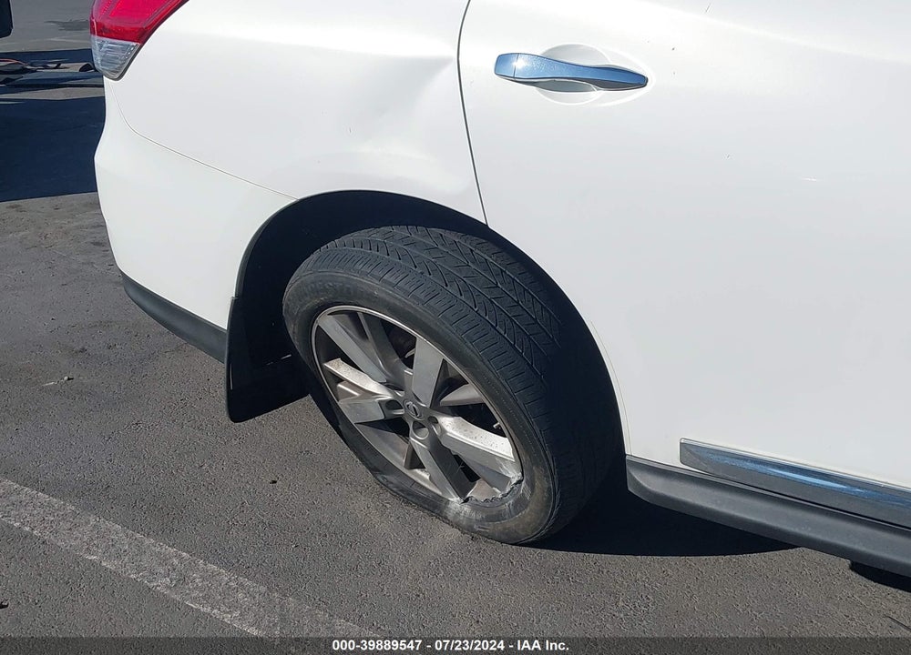 2014 NISSAN PATHFINDER PLATINUM VIN: 5N1AR2MM7EC631543