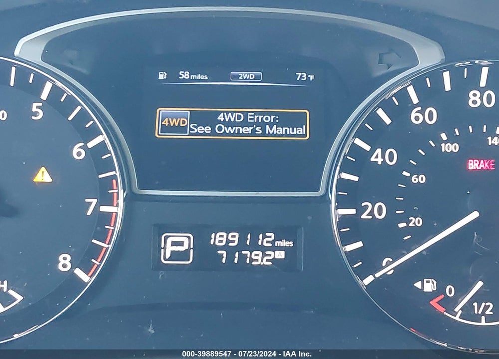 2014 NISSAN PATHFINDER PLATINUM VIN: 5N1AR2MM7EC631543