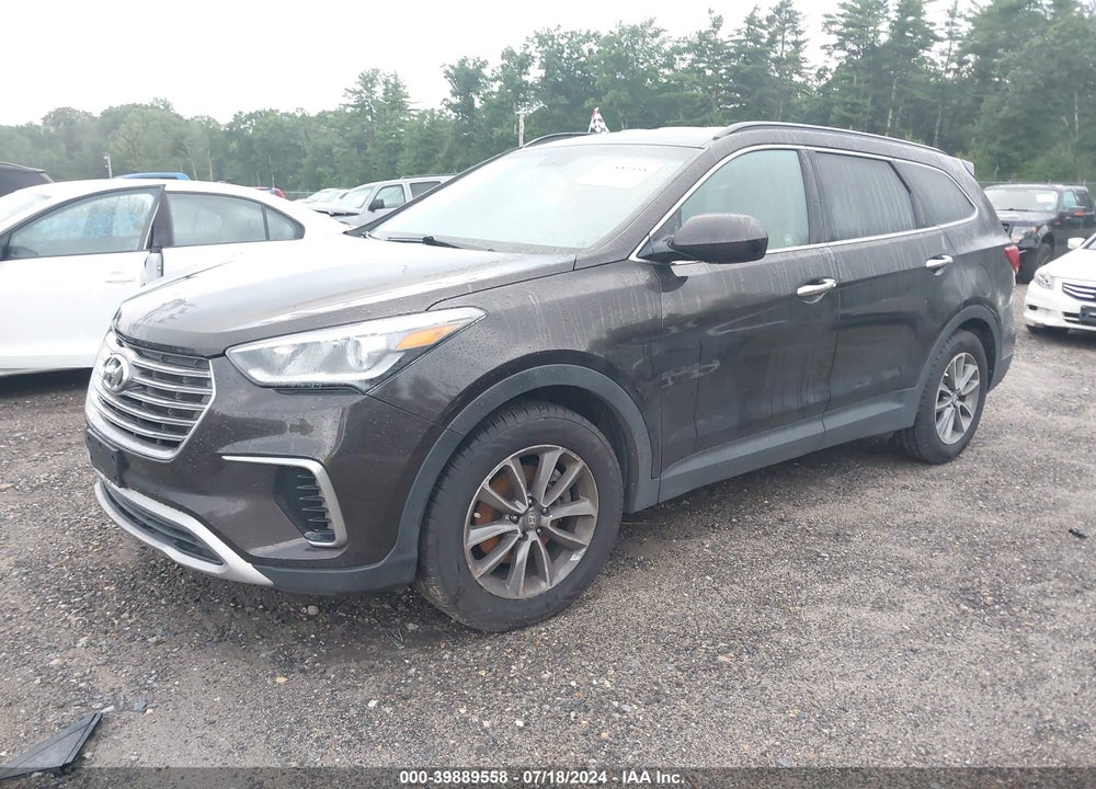 2017 HYUNDAI SANTA FE SE VIN: KM8SM4HF6HU177715