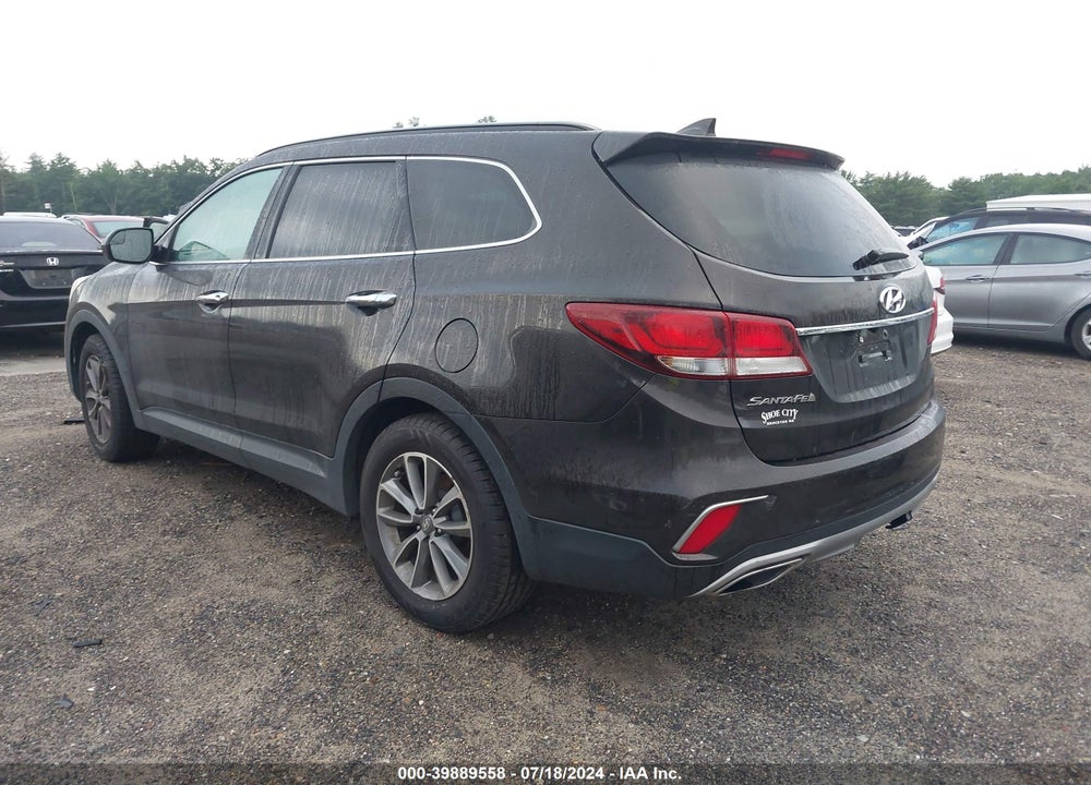 2017 HYUNDAI SANTA FE SE VIN: KM8SM4HF6HU177715