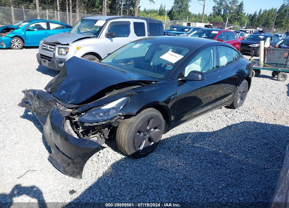 2021 TESLA MODEL 3 LONG RANGE DUAL MOTOR ALL-WHEEL DRIVE VIN: 5YJ3E1EB8MF995875