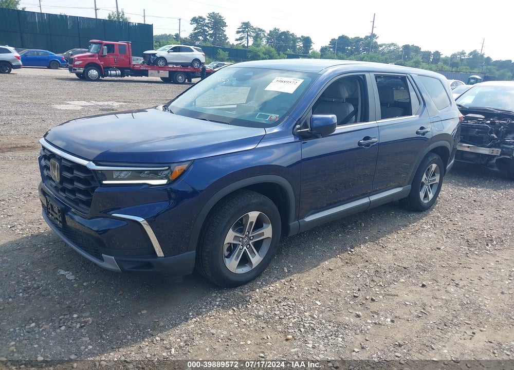 2023 HONDA PILOT AWD EX-L 8 PASSENGER VIN: 5FNYG1H41PB035234