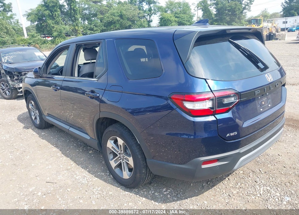 2023 HONDA PILOT AWD EX-L 8 PASSENGER VIN: 5FNYG1H41PB035234