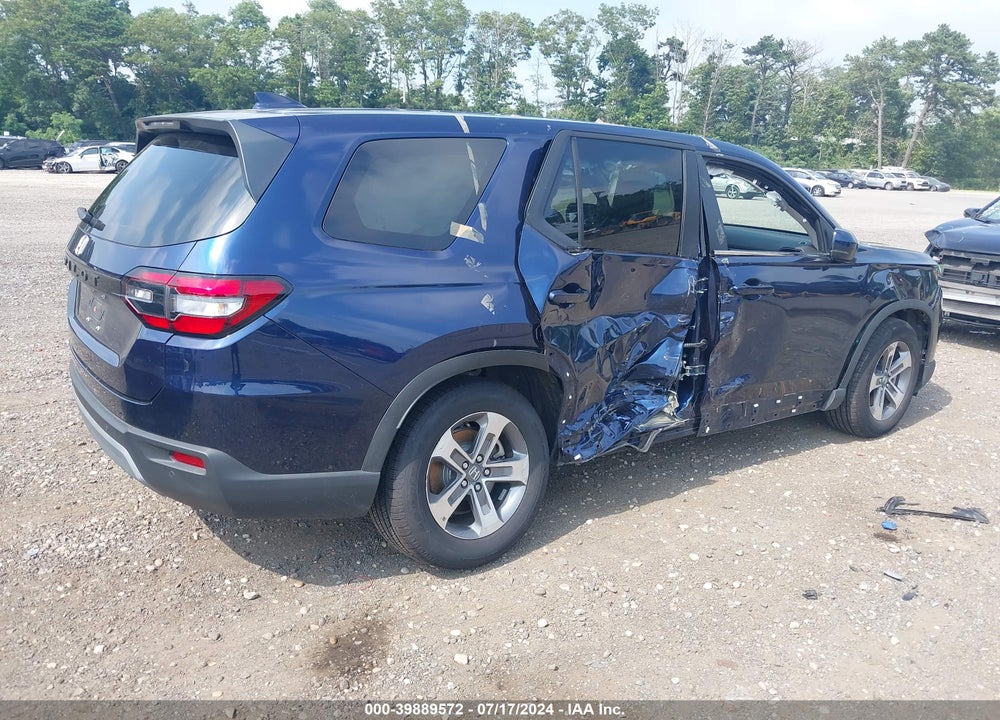 2023 HONDA PILOT AWD EX-L 8 PASSENGER VIN: 5FNYG1H41PB035234