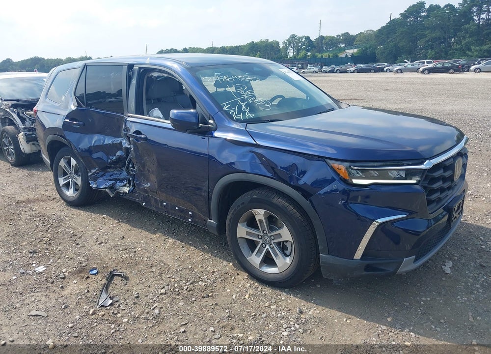 2023 HONDA PILOT AWD EX-L 8 PASSENGER VIN: 5FNYG1H41PB035234