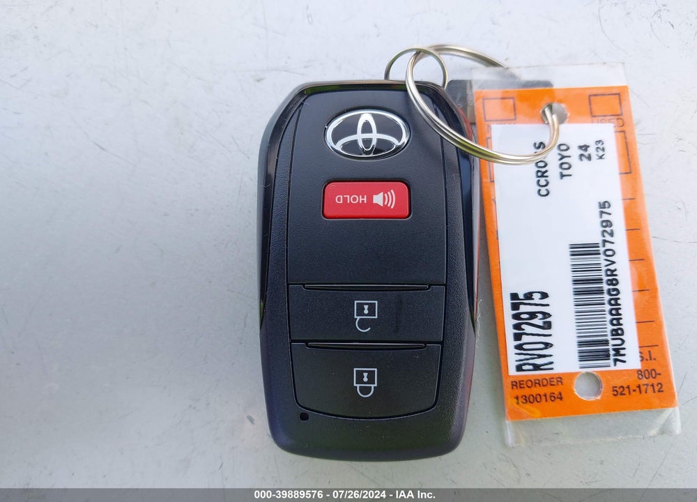 2024 TOYOTA COROLLA CROSS LE VIN: 7MUBAAAG8RV072975