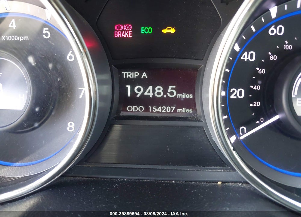 2013 HYUNDAI SONATA GLS VIN: 5NPEB4AC7DH547369