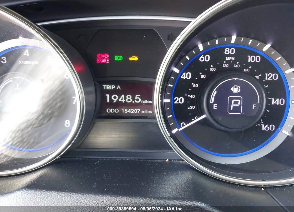 2013 HYUNDAI SONATA GLS VIN: 5NPEB4AC7DH547369