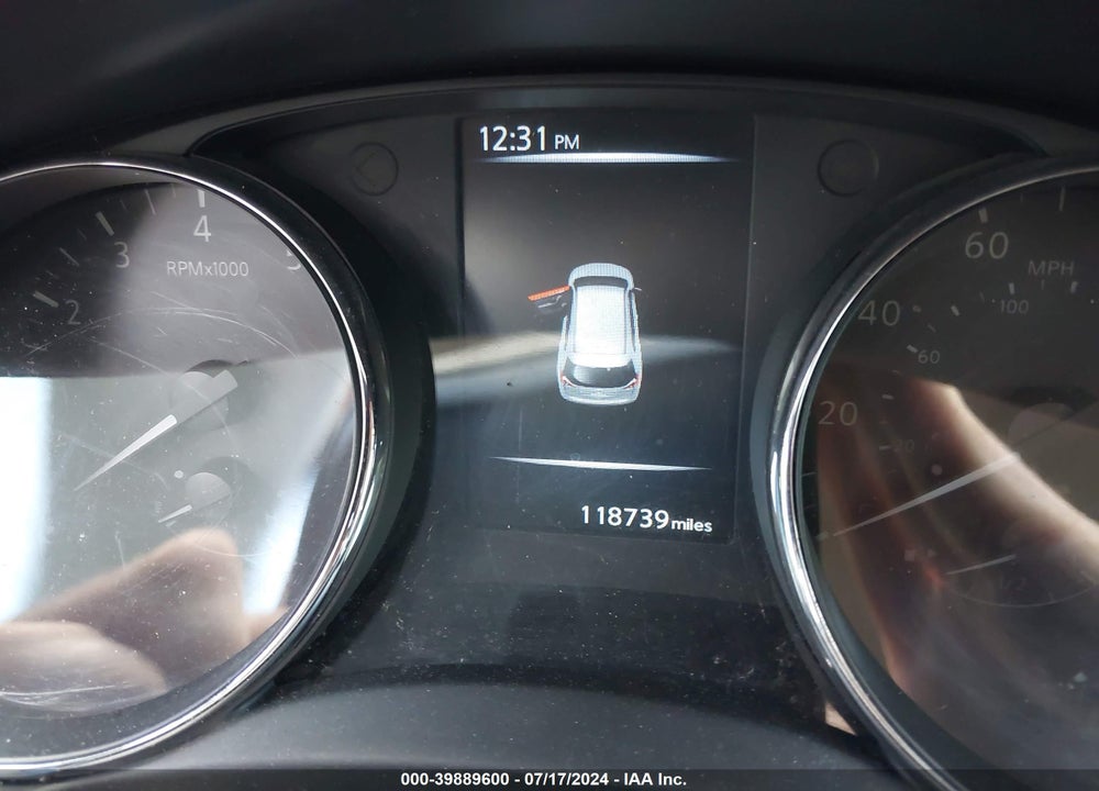 2017 NISSAN ROGUE SL VIN: 5N1AT2MV0HC874366